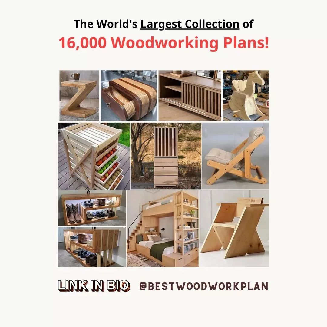 The World's Largest Collection of Woodworking Plans