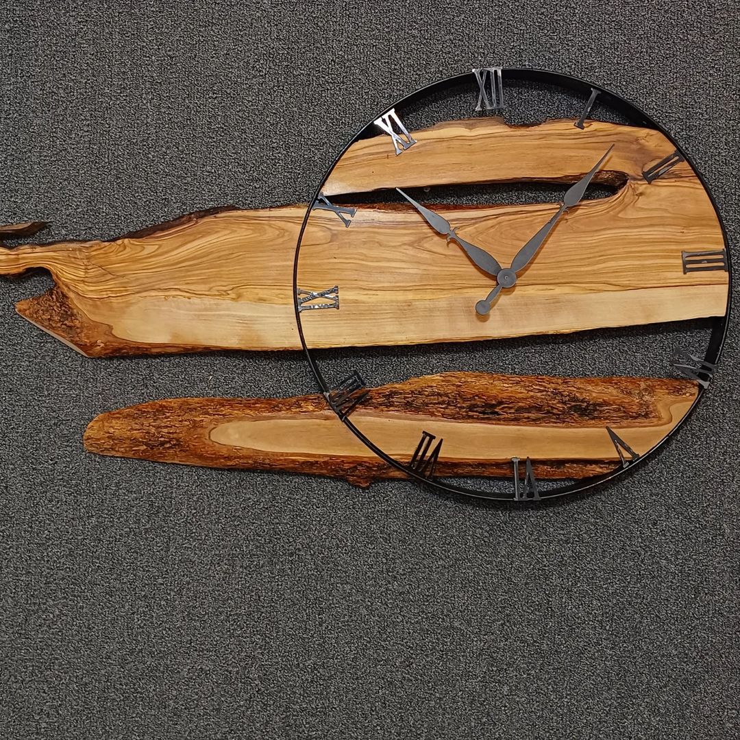 Unique Wooden Wall Clock