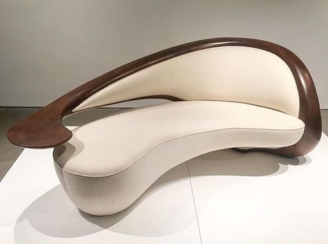 A unique and modern chaise lounge