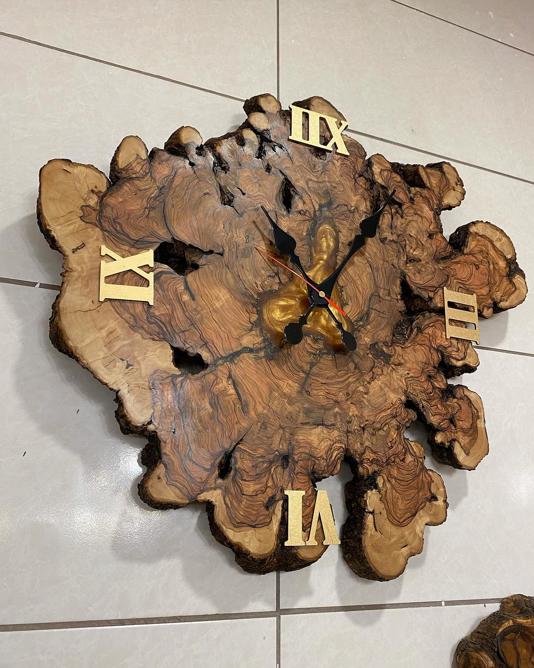 Unique Wooden Clock