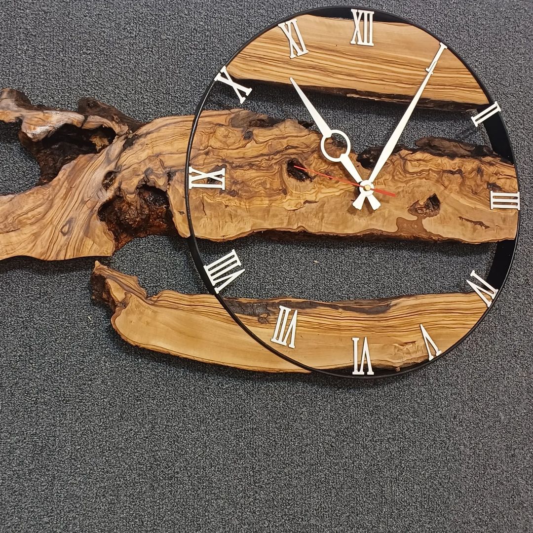 Unique Wooden Wall Clock