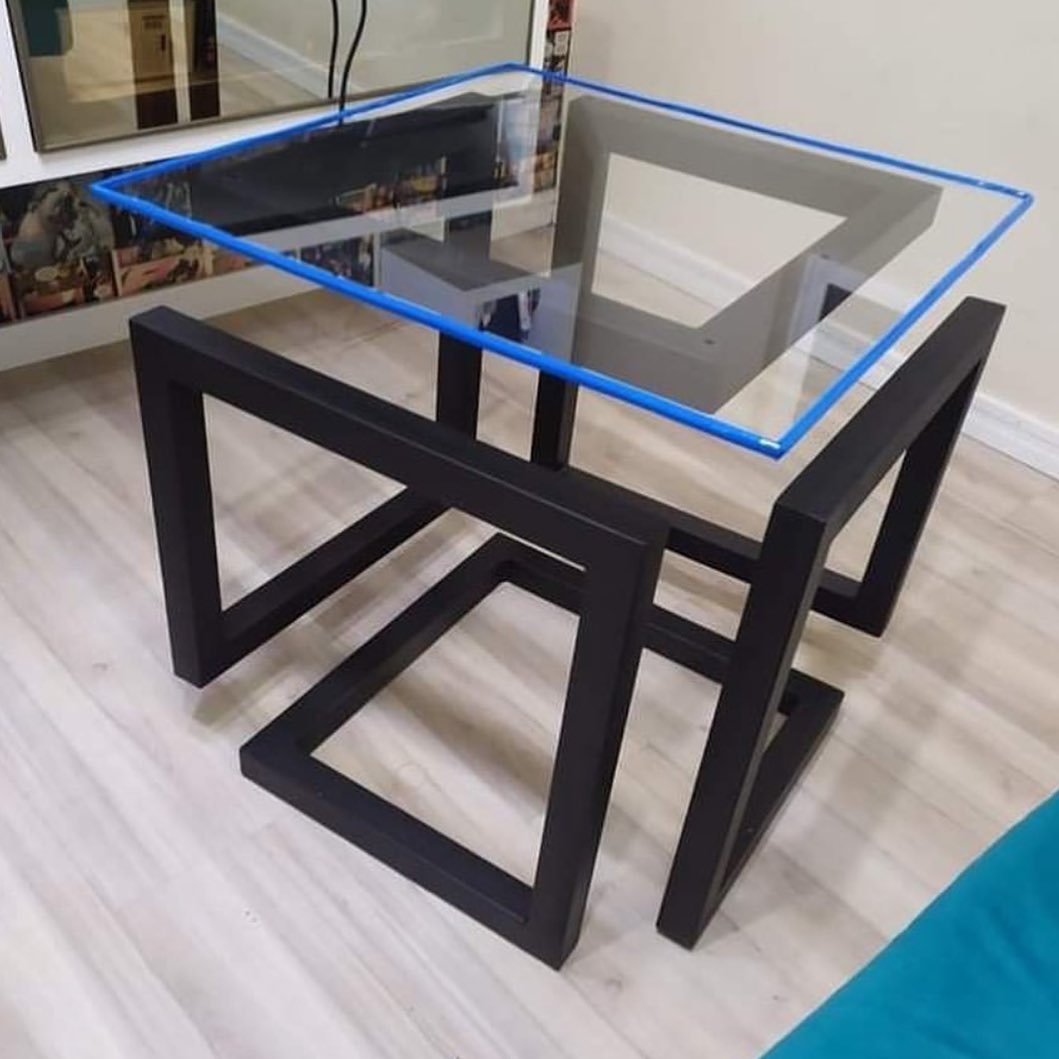 Unique Optical Illusion Table Design