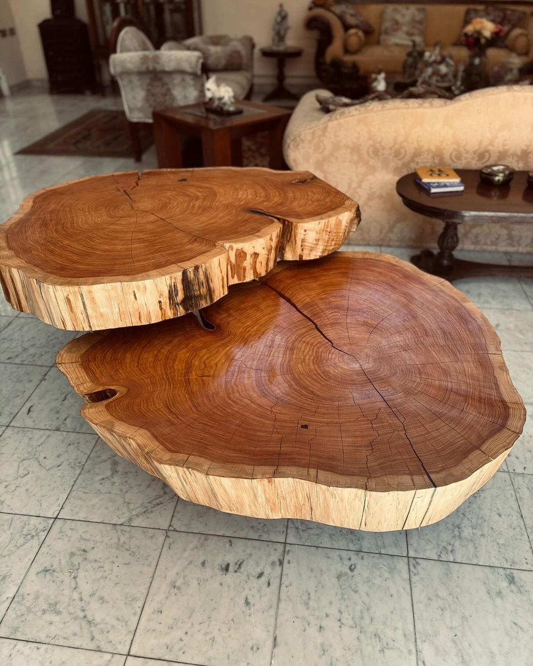 Unique Wooden Coffee Table