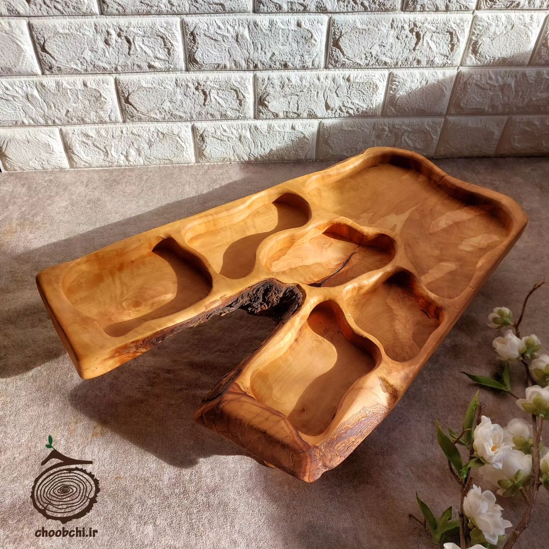 Handcrafted Wooden Serving Tray