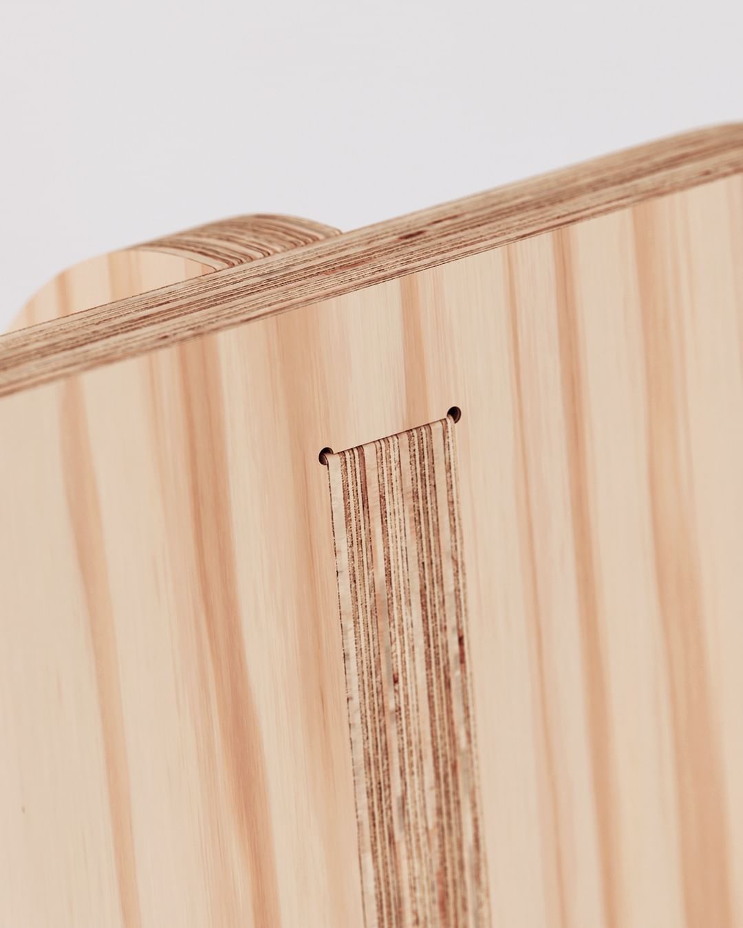 Close-up image of a wooden detail