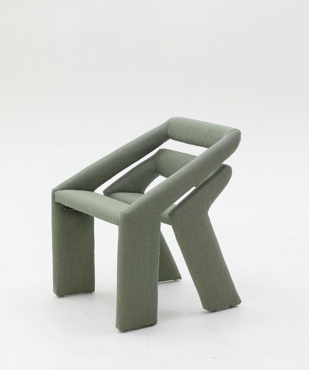 Contemporary green chair