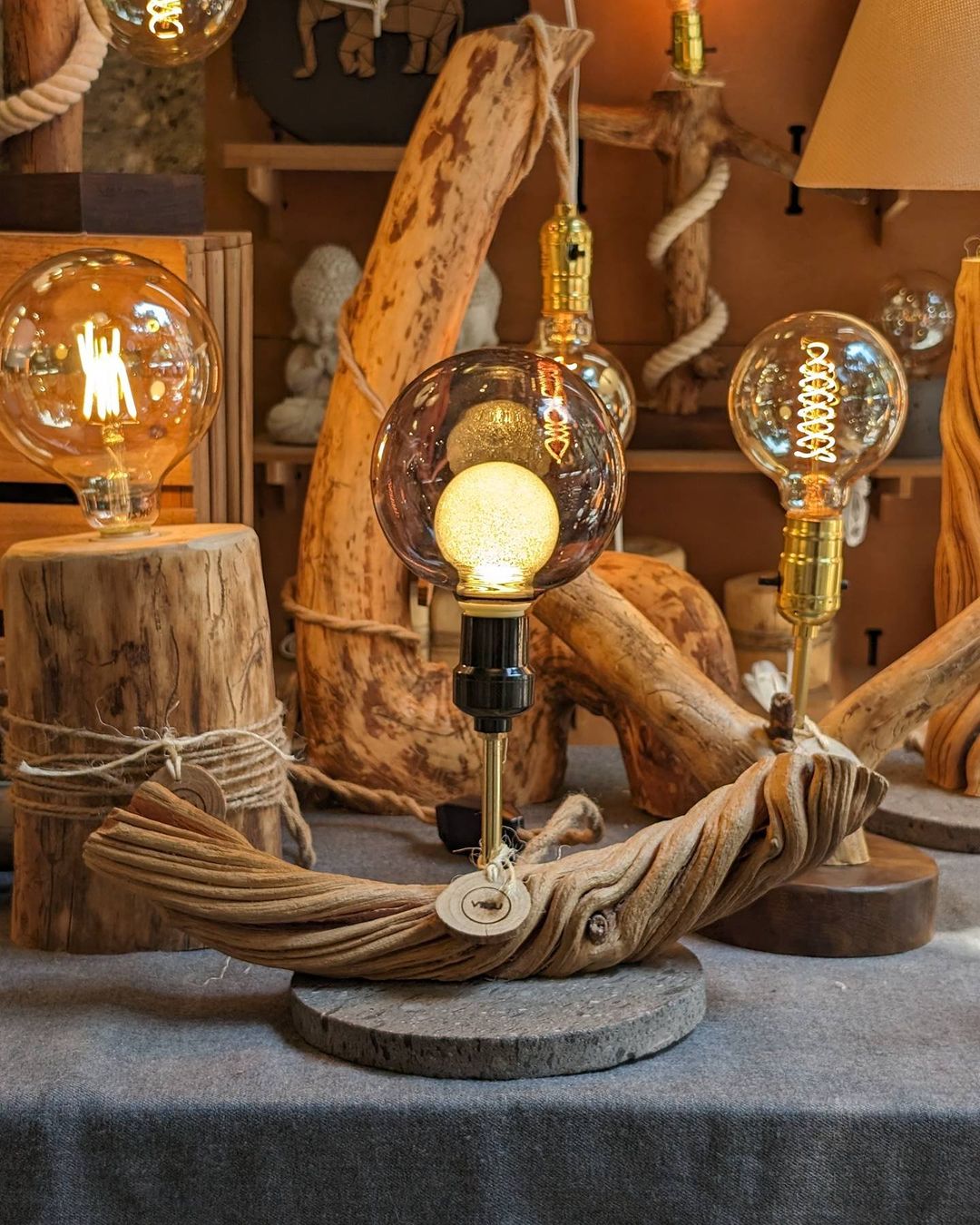 Unique Driftwood Lamps