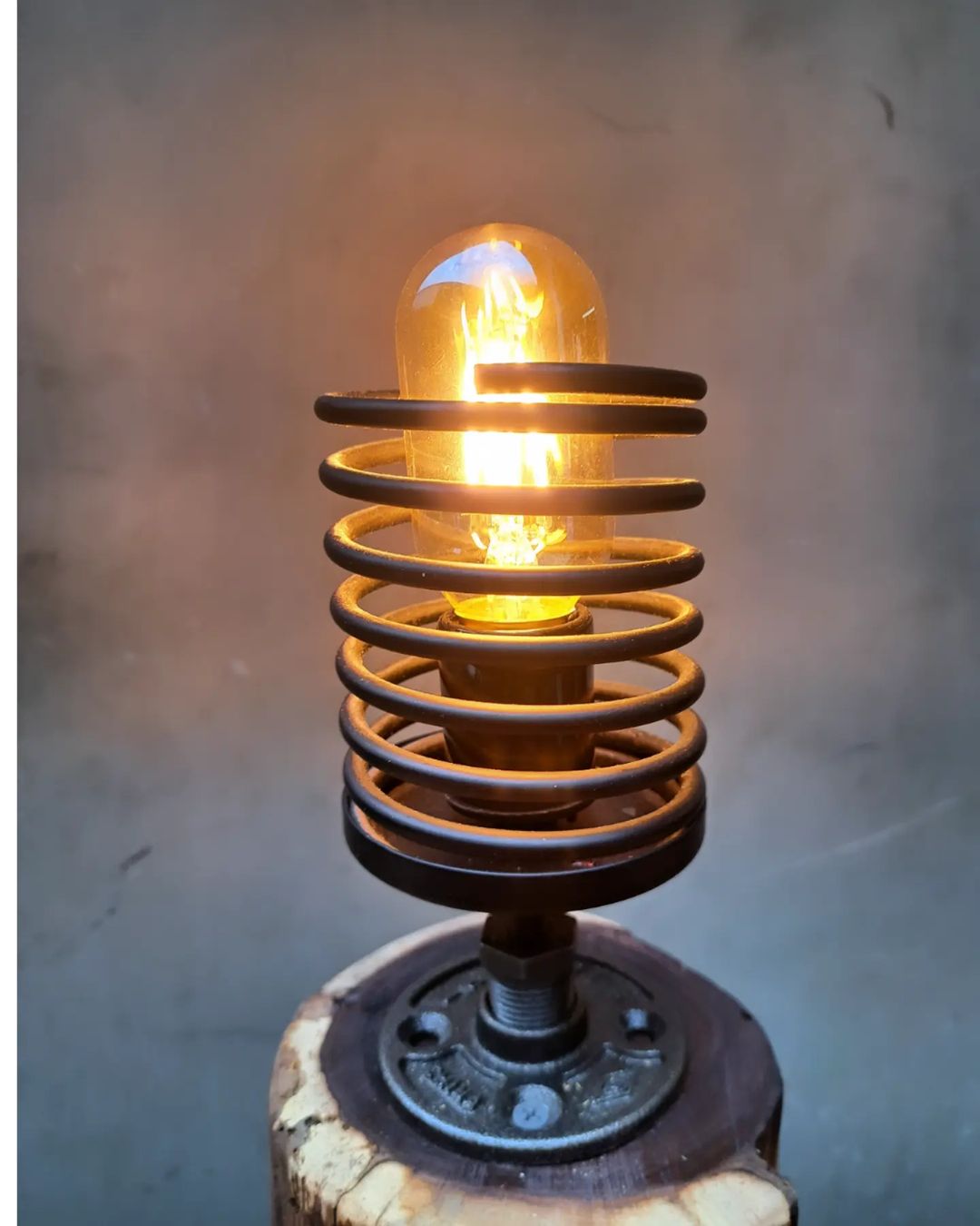 Rustic Industrial Light Fixture