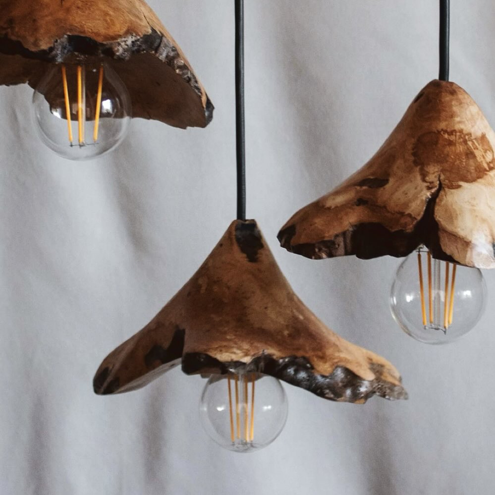 Unique Handcrafted Wooden Pendant Lights