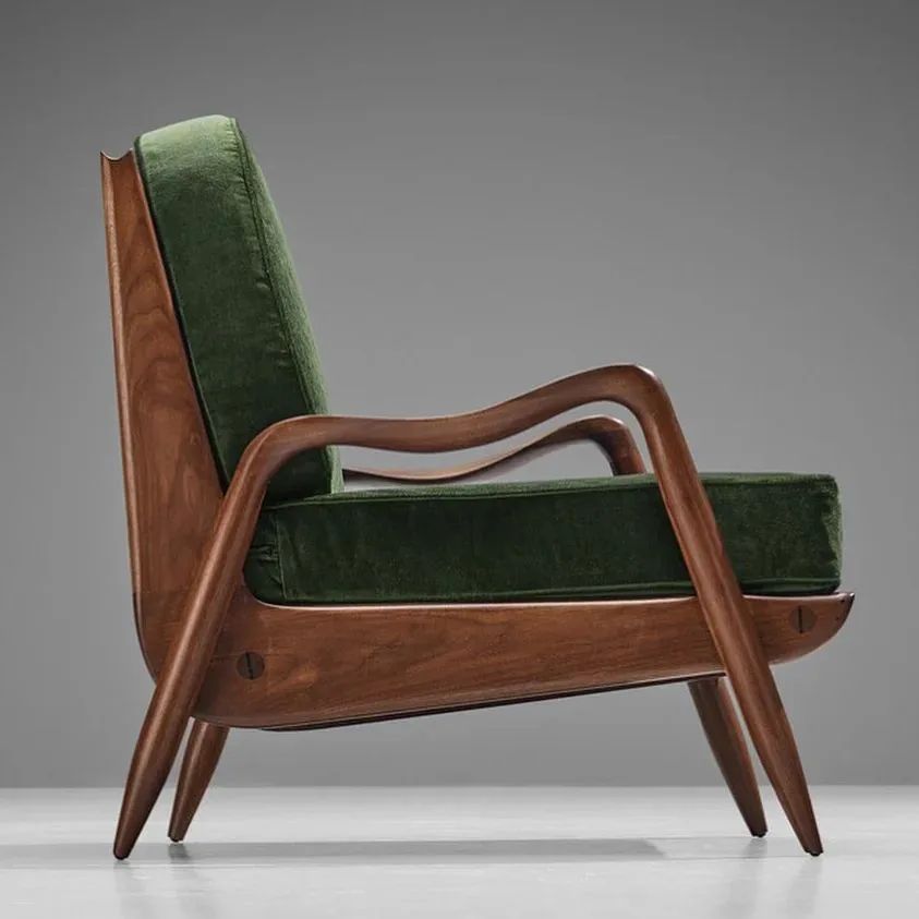 A beautifully crafted mid-century modern chair