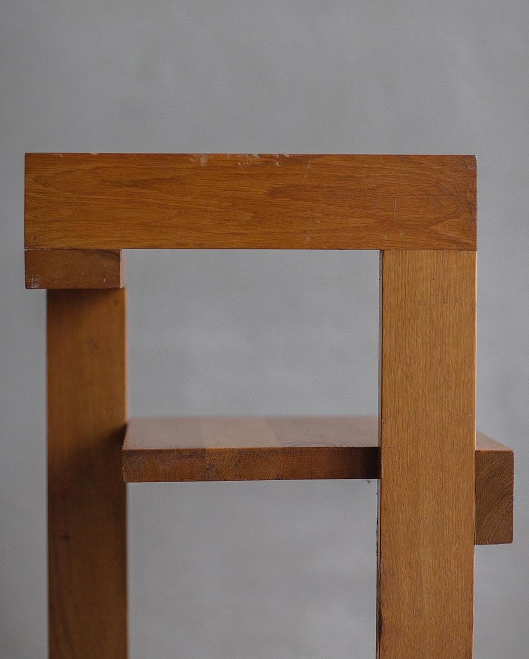 A Minimalist Wooden Chair Design