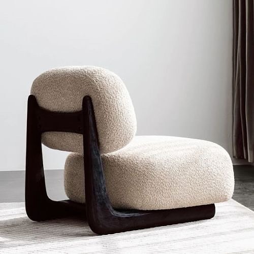 Contemporary armchair with a unique design