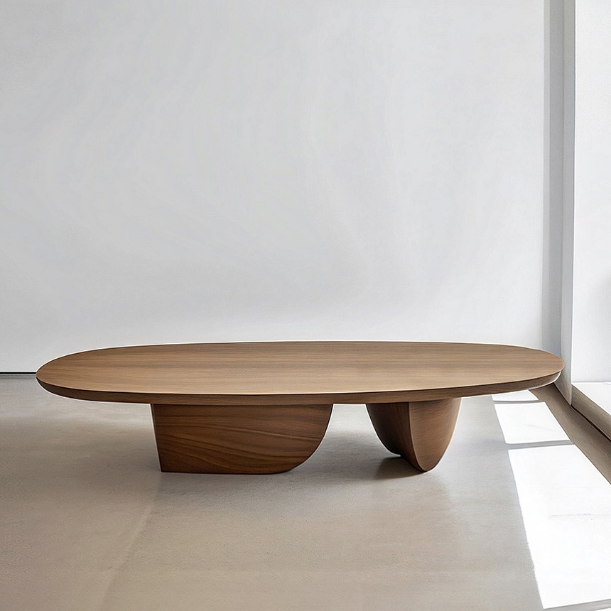 A modern design coffee table