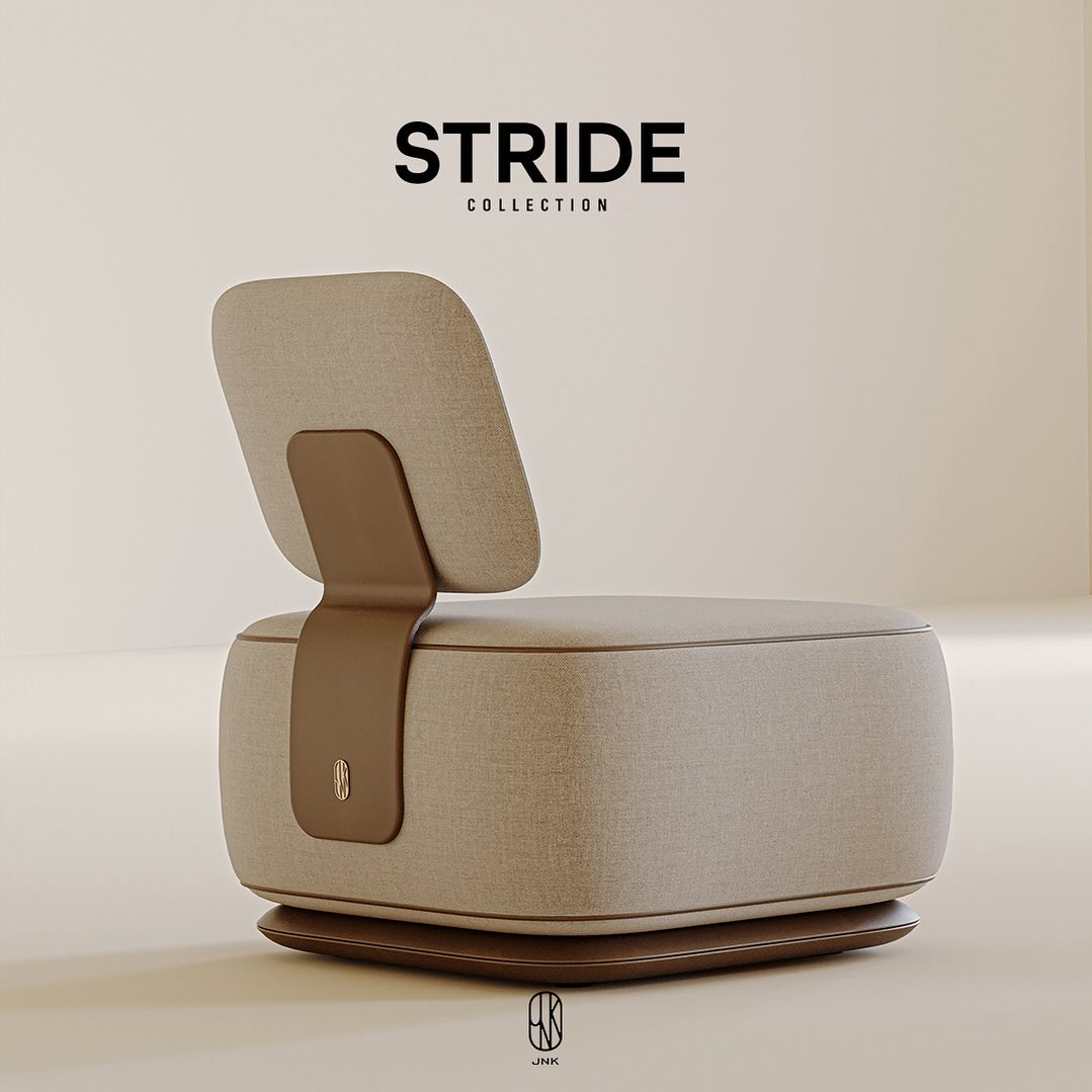 The STRIDE Collection Chair, a modern piece of furniture design.