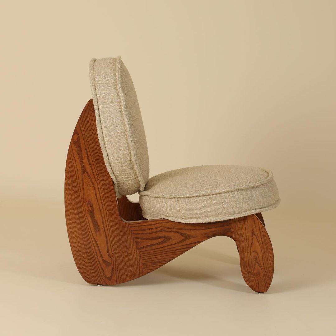 Modern Wooden Armchair