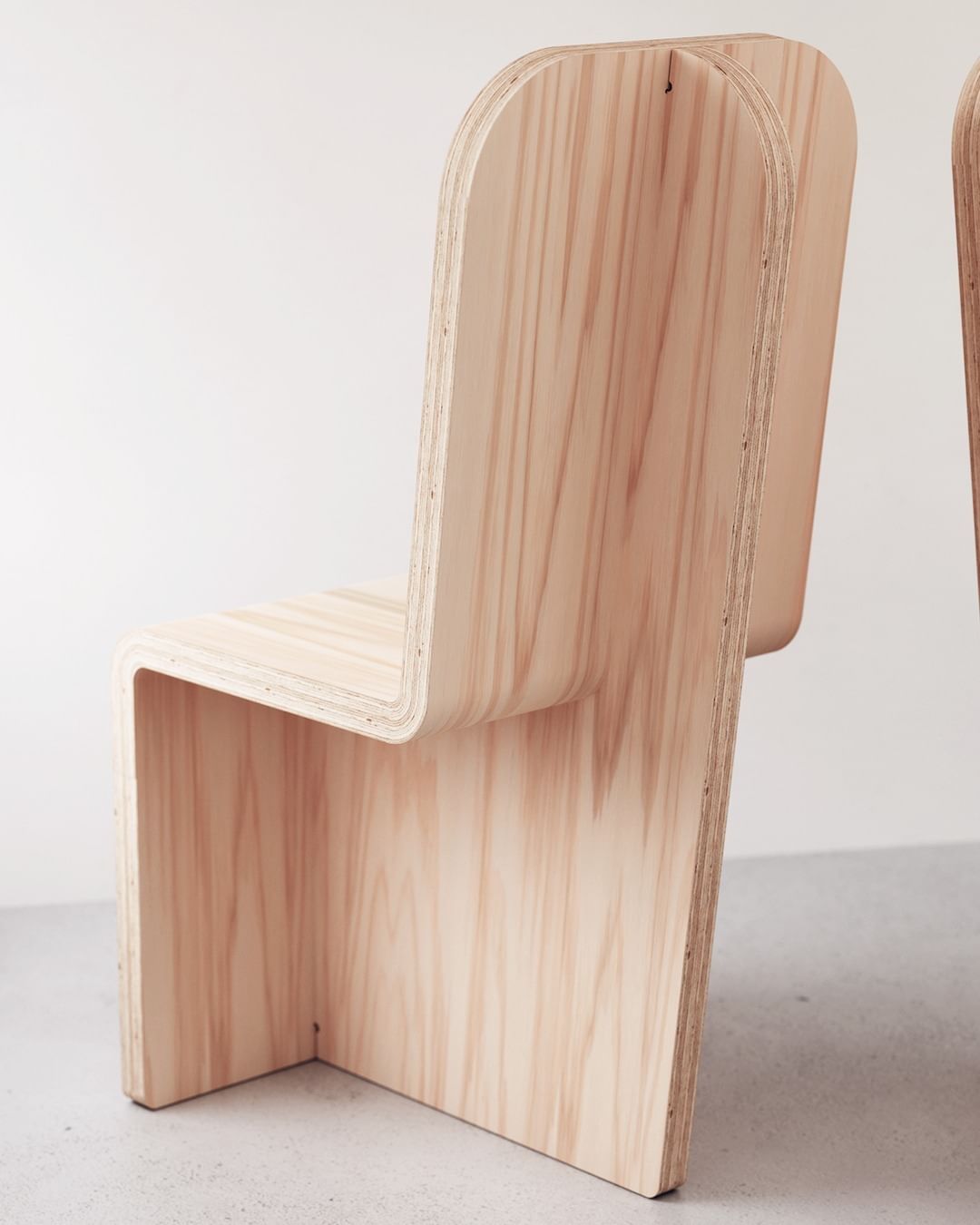 Minimalist Plywood Chair