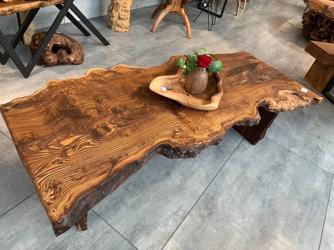 Live Edge Wooden Table