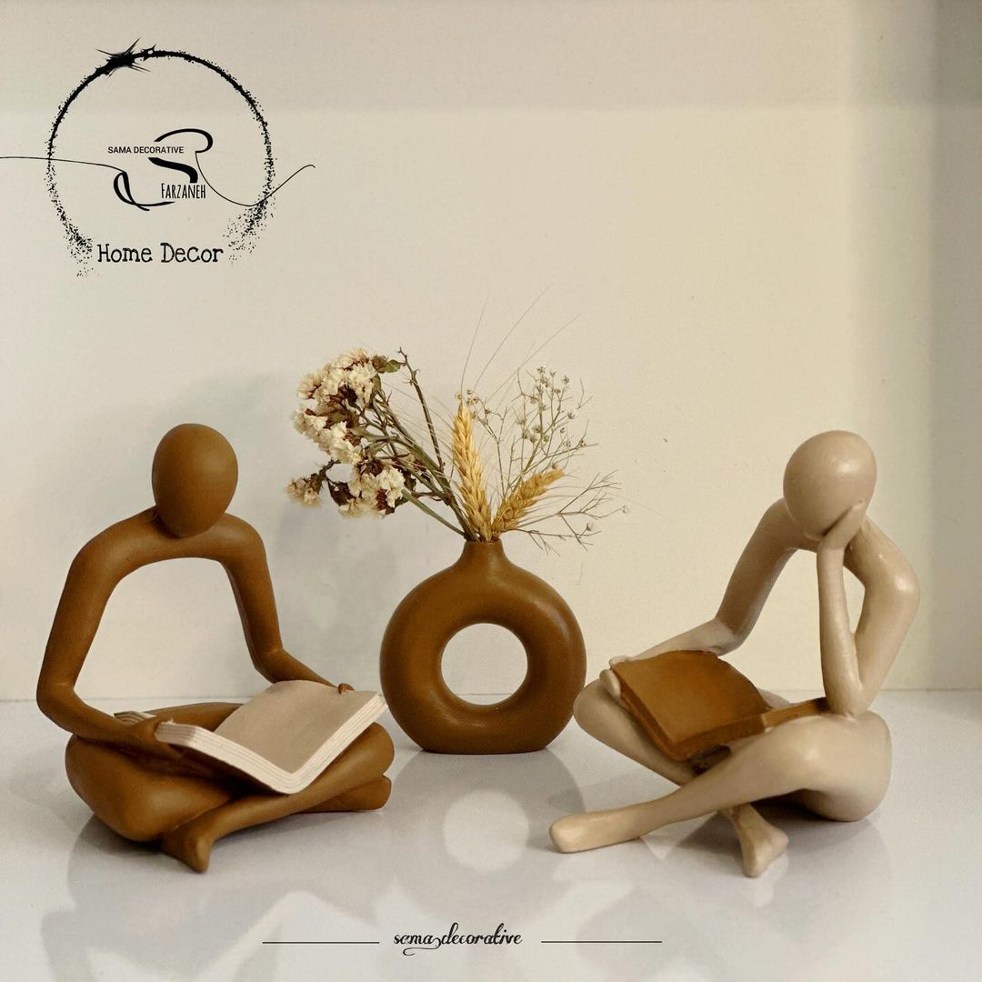 Abstract Human Form Sculptures for Home Decor