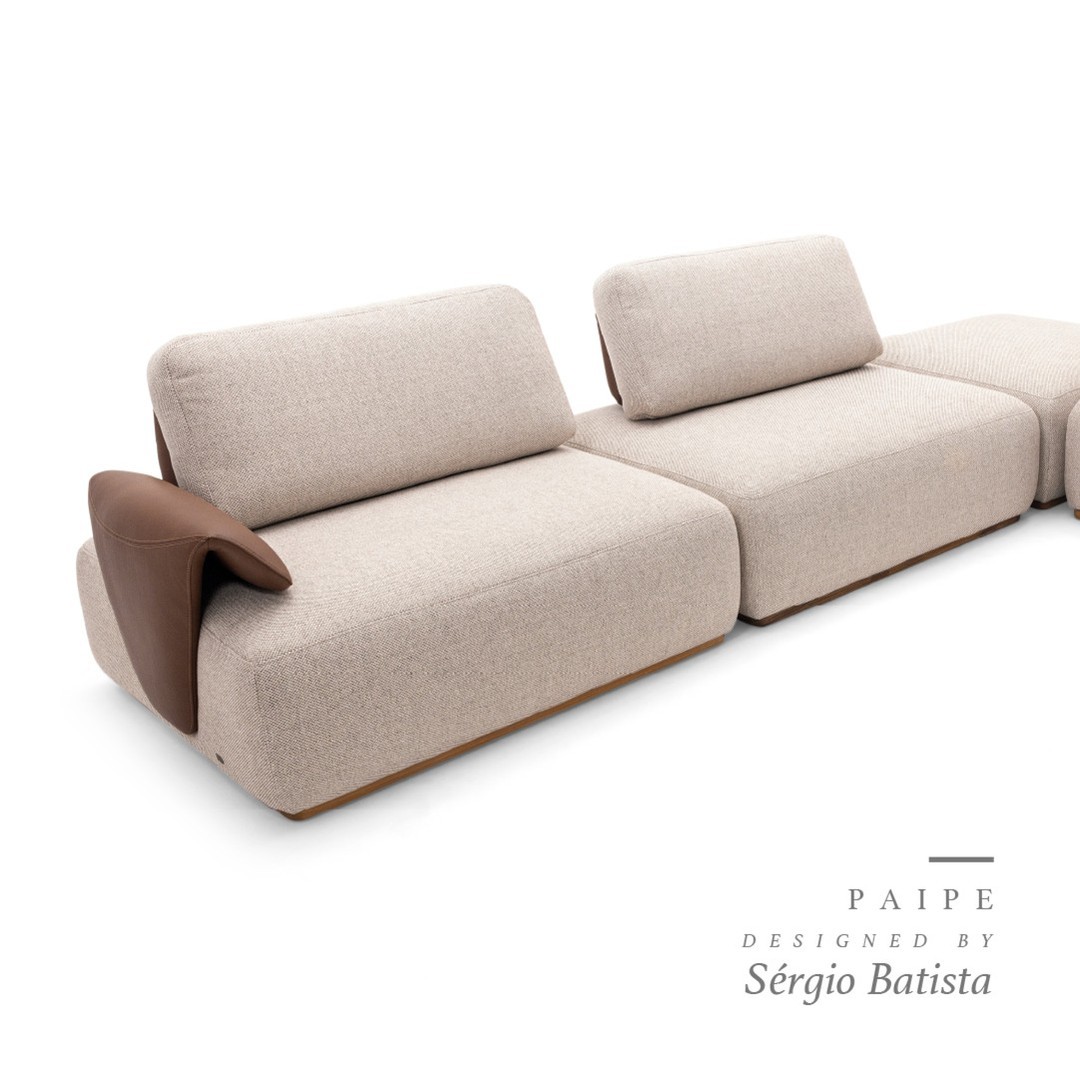 PAIPE sofa designed by Sérgio Batista