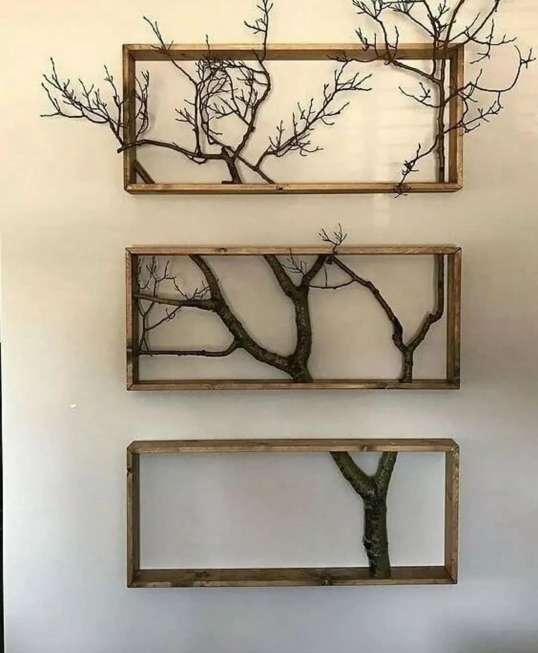 Unique Wall Art Featuring Tree Branches