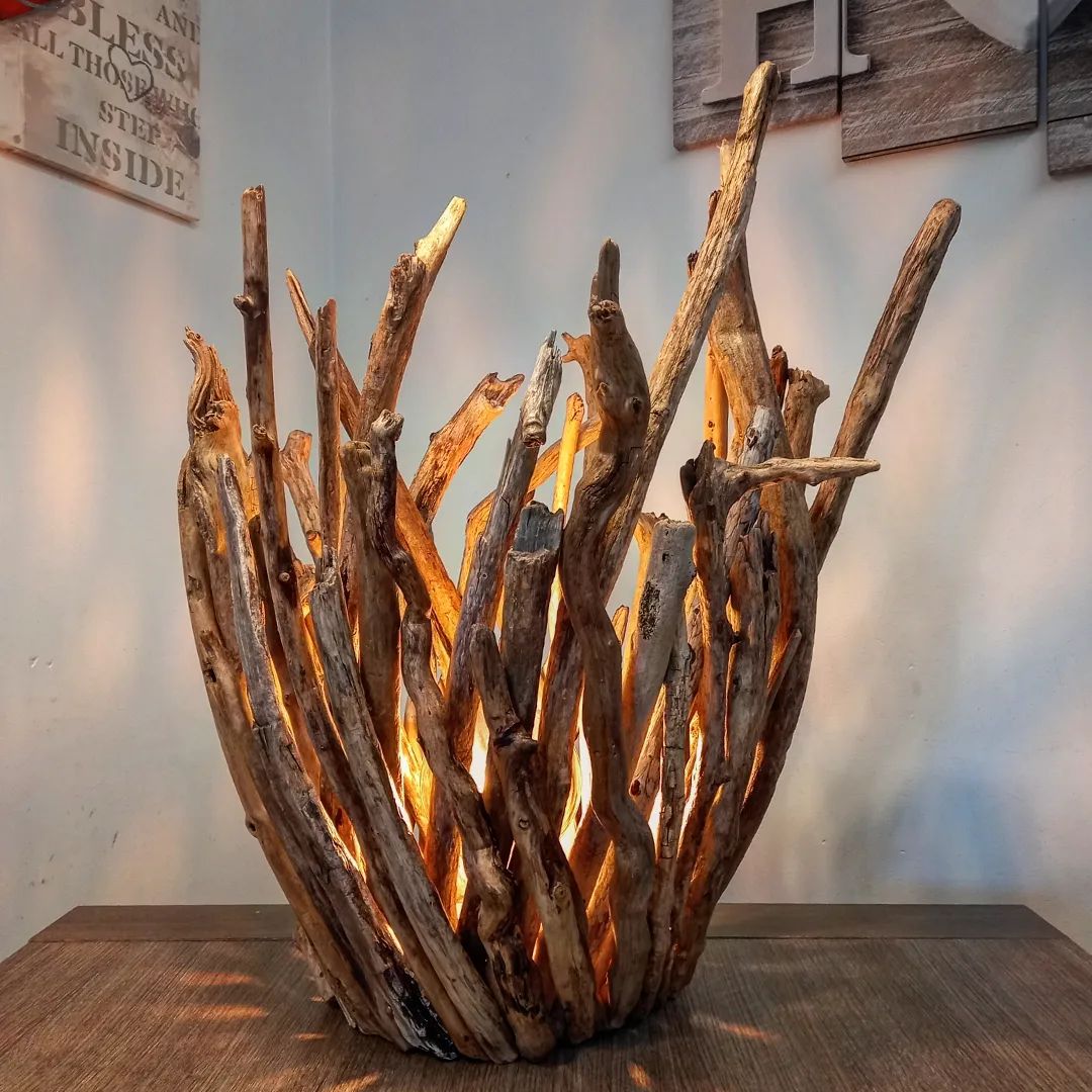 Unique Driftwood Light Fixture