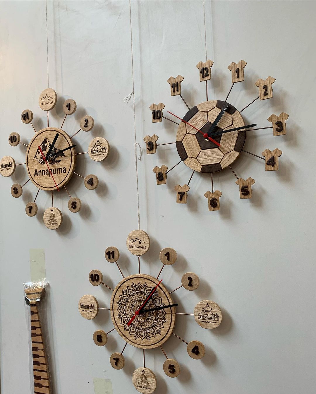 Unique Wooden Wall Clocks